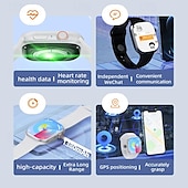 economico Smartwatch-iMosi S9 Orologio Smart 2.06 pollici 4G LTE Orologio Cellulare Smartwatch Phone 4G Pedometrò Promemoria Chiamata Monitor Frequenza Cardiaca Donne Uomini GPS Chiamate in Vivavoce Impermeabile IP 67