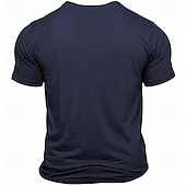abordables T-shirt graphique pour hommes-Homme Mot Lettre Drôle Bière T-shirt Coton Manche Courte Graphique Chemise Noir Blanche Vert Véronèse T-shirt confortable Rue Sport en Plein Air Vêtements de créateurs de mode