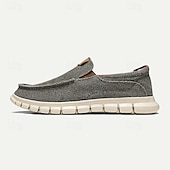 levne Pánské nazouváky a mokasíny-pánské ležérní slip-on tkané mokasíny – lehké prodyšné boty pro každodenní pohodlí