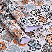 cheap Wallpaper-Anti Slip Flooring For Kitchen And Bathroom Thickened Balcony Flooring Wallpaper Self-Adhesive Waterproof PorcelainBrick Sticker 3 Meters