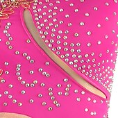 voordelige Ballroom danskleding-Ballroomdansen Kleding Kristallen / Bergkristallen Dames Prestatie Alledaagse kleding Lange mouw Spandex