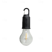 cheap Street Lights-Portable Camping Light LED Camping Lamp with Hook Portable Lantern Type-C Charging Waterproof for Hiking Fishing