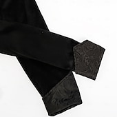 billige Topper-Retro / vintage Punk og gotisk Kostymer i middelalderstil Jakke tailcoat Prins Adelsmann Jacquard Herre Royal Steampunk Maskerade Fest Voksne Frakk