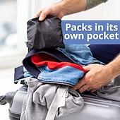 billiga bagage- och reseförvaring-stoppbara kläder rese-nack örngott, multifunktionell reseförvaringsväska nackkudde med nackstöd för förvaring av kläder, bärbar u-formad kudde för flygresor