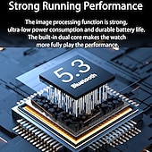 お買い得  スマートウォッチ-696 MT55 スマートウォッチ 1.43 インチ スマート·ウォッチ ブルートゥース ECG + PPG 歩数計 着信通知 と互換性があります Android iOS 女性 男性 ハンドフリーコール メッセージ受信通知 IP 67 46mmの時計ケース