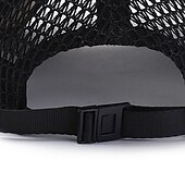 billige Baseballcaps for menn-Herre Baseballcaps Solhatt Trucker Hat Svart Blå polyester Netting Mote Fritid Gate Daglig عادي Justerbare Solkrem Pustende