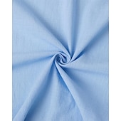 economico Vacanza-Per uomo Camicia camicia di lino Camicia estiva Abbigliamento mare Maglietta informale Camicia con bottoni Liscio Da mare Curise Nero Bianco Verde chiaro Rosa Manica lunga Colletto alla coreana