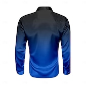  Voor heren Satijnen overhemd Overhemd Overhemd met knopen Formeel Vakantie Blozend Roze blauw Oranje Groen Lange mouw Strijkijzer Zomer Lente Kleding Knop