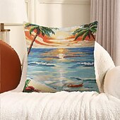 economico Copricuscini per cuscini decorativi-1 pezzi Velluto Copricuscino, Stampa Semplice Informale Quadrato Tradizionale Classico