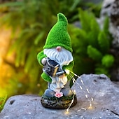お買い得  ランドスケープライト-1個の風景ライト屋外ソーラープラッシュゴブリンドワーフライト中庭ガーデン芝生パス雰囲気装飾ライト付き