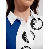 abordables Ropa de golf femenina-Mujer Camisas de polo Azul Marino Sin Mangas Camiseta Ropa de golf para damas Ropa Trajes Ropa Ropa