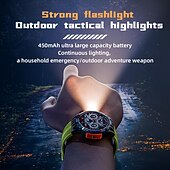 Недорогие Смарт-часы-LOKMAT ZEUS 6 PRO Умные часы 1.46 дюймовый Смарт Часы Bluetooth Педометр Напоминание о звонке Датчик для отслеживания активности Совместим с Android iOS Женский Мужчины