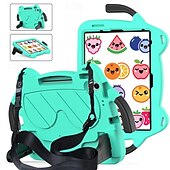cheap Lenovo Cases-Tablet Case Cover For Lenovo M8 4th Gen TB300FU M10 Plus 3rd Gen 10.6&quot; TB-125/128 M8 FHD / HD TB-8505/8506/8705 Handle Pencil Holder Shoulder Strap Cartoon EVA