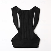 abordables Attelles et orthèses-1pc correcteur de posture unisexe-dos amélioré &amp; support d&#039;épaule - ajustement confortable et réglable pour un usage quotidien - soulagement des maux de dos &amp; améliore la posture
