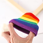 olcso Kiegészítők-LMBT LMBTQ Szivárvány Izzadságelnyelő fejpánt Csuklóvédő Felnőttek Férfi Női meleg leszbikus Pride Parade Büszkeség hónapja Álarcos mulatság Könnyű farsangi jelmez