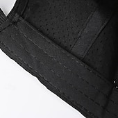 preiswerte Baseballkappe für Herren-Herren Cap Basecap Sonnenhut Kappe Schwarz Weiß Polyester Modisch Brautkleider schlicht Strasse Täglich Berg Einstellbar Sonnenschutz Atmungsaktiv