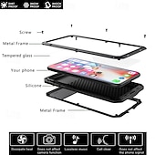 Χαμηλού Κόστους Samsung Θήκη-τηλέφωνο tok Για Samsung Galaxy S24 S23 S22 S21 S20 Plus Ultra S10 Note 20 Ultra Note 10 Plus Πλήρης Θήκη Θήκη σιλικόνης Προστασία από τη σκόνη Ανθεκτική σε πτώσεις Πανοπλία Silica Gel