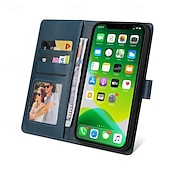 お買い得  iPhone用ケース-電話 ケース 用途 iPhone 15 Pro Max iPhone 14 13 12 11 Pro Max Plus Mini SE ウォレットカードケース 磁石バックル 全身保護 キックスタンド レトロ風 TPU PUレザー