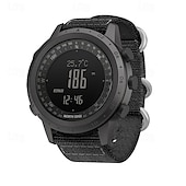 economico Orologi digitali-Orologio digitale NORTH EDGE da uomo Orologio sportivo all&#039;aperto tattico casual con bussola altimetro cronometro luminoso cinturino in silicone nylon