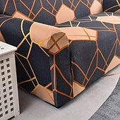 baratos Cobertura de Sofa-Capa de sofá de alta elasticidade para todas as estações, cobertura total e capa de sofá integrada para sala de estar