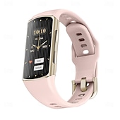 お買い得  スマートブレスレット-696 H28 スマートウォッチ 1.58 インチ スマートブレスレット ブルートゥース ECG + PPG 歩数計 着信通知 と互換性があります Android iOS 女性 男性 ハンドフリーコール メッセージ受信通知 IP 67 25mmウォッチケース