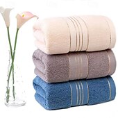 cheap Towels-Cotton Bath Towel Household Soft Absorbent Towel Adult Universal Wash Towel Back To School College Student