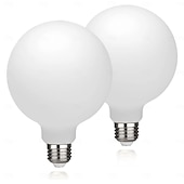 olcso LED-es gömbizzók-2db 7 W 9 W 10 W LED gömbbúrás izzók 600/800/900 lm E26 / E27 G95 35/45/50 LED gyöngyök SMD 2835 Meleg fehér Fehér 85-265 V