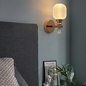 levne Vnitřní nástěnná světla-nástěnné nástěnné lampy osvětlovací těleso křišťálové svítidlo v severském moderním stylu osvětlení nahoru a dolů osvětlení nástěnné nástěnné nástěnné osvětlení pro ložnice obývací pokoj, noční lampa