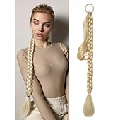 cheap Ponytails-Extension Jumbo Box Braids Synthetic Hair Braiding Hair 2pcs / pack