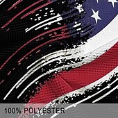 お買い得  フェスティバル-アメリカ独立記念日 男性用 アメリカの国旗 退役軍人 ゴルフシャツ 半袖 ポロシャツ 襟付きシャツ カジュアル ストリートウェア バケーションウェア パーティー衣装 ボタン 3Dプリント 夏 春 ブラック