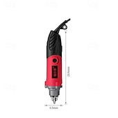 economico Anti-stress-smerigliatrice elettrica piccola scultura portatile in legno strumento per lucidare e intagliare la giada micro lucidatrice penna elettrica mini trapano elettrico