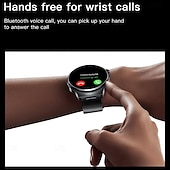 Χαμηλού Κόστους Smartwatch-696 V16 Εξυπνο ρολόι 1.46 inch Έξυπνο ρολόι Bluetooth ΗΚΓ + PPG Βηματόμετρο Υπενθύμιση Κλήσης Συμβατό με Android iOS Γυναικεία Άντρες Κλήσεις Hands-Free Υπενθύμιση Μηνύματος IP 67 Θήκη ρολογιού 48mm