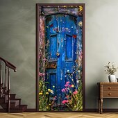 levne Kryty dveří-3D malba lapač snů kryty dveří tapisérie dveří záclona dekorace pozadí banner dveří pro přední dveře statek dovolená party dekorace zásoby