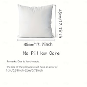 billige Putetrekk-dekorative putetrekk 4 stk sjødyr myk firkantet putetrekk putetrekk for soverom stue sofa sofastol