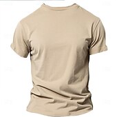 cheap Ethnic Style-Aztec Sun V Neck Men&#039;s Ethnic Style 3D Print T shirt Tee Henley Shirt Casual Daily T shirt Blue Green Khaki Short Sleeve Shirt Summer Clothing Apparel S M L XL 2XL 3XL