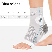 economico Cura Personale &amp; Salute-1 paio di calzini per neuropatia per donne e uomini - calzini a compressione senza dita, calzini per neuropatia del piede, calzini per neuropatia periferica, calzini per neuropatia diabetica, calzino per artrite