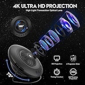 abordables luces del proyector galaxia estrella-Cambio de modo Navidad Año Nuevo USB 1 PC