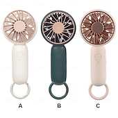 cheap Fans-USB Rechargeable Mini Fan – Portable Handheld Cooling Fan for Summer Outdoor Camping Travel Study