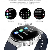 Χαμηλού Κόστους Smartwatch-696 UC03 Εξυπνο ρολόι 1.39 inch Έξυπνο ρολόι Bluetooth ΗΚΓ + PPG Βηματόμετρο Υπενθύμιση Κλήσης Συμβατό με Android iOS Γυναικεία Άντρες Κλήσεις Hands-Free Υπενθύμιση Μηνύματος IP 67 Θήκη ρολογιού 48mm
