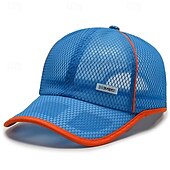 お買い得  メンズ ベースボールキャップ-男性用 ベースボールキャップ 日よけ帽 トラッカーハット メッシュキャップ ブラック ホワイト ポリエステル メッシュ ファッション カジュアル ストリート 日常 平織り 調整可能 サンスクリーン 高通気性