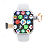 economico Smartwatch-iMosi S9 Orologio Smart 2.06 pollici 4G LTE Orologio Cellulare Smartwatch Phone 4G Pedometrò Promemoria Chiamata Monitor Frequenza Cardiaca Donne Uomini GPS Chiamate in Vivavoce Impermeabile IP 67