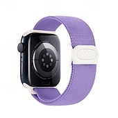 זול להקות Apple Watch-רצועת ספורט מותאם ל רצועת השעון של Apple Watch 38 מ&quot;מ 40 מ&quot;מ 41 מ&quot;מ 42 מ&quot;מ 44 מ&quot;מ 45 מ&quot;מ 49 מ&quot;מ אלסטי מתכוונן ניילון רצועת שעון חלופית ל iwatch Ultra 2 Series 9 8 7 SE 6 5 4 3 2 1
