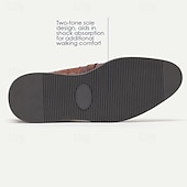 ieftine Mocasini din piele premium-mocasini barbati piele negru maro model crocodil catarama metalica