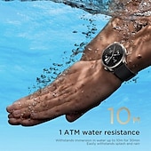 cheap Smartwatch-Joyroom JR-FV1 Smart Watch 1.43 inch Smartwatch Fitness Running Watch Bluetooth Pedometer Call Reminder Fitness Tracker Compatible with Android iOS Women Men Long Standby Hands-Free Calls Waterproof