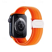 זול להקות Apple Watch-רצועת ספורט מותאם ל רצועת השעון של Apple Watch 38 מ&quot;מ 40 מ&quot;מ 41 מ&quot;מ 42 מ&quot;מ 44 מ&quot;מ 45 מ&quot;מ 49 מ&quot;מ אלסטי מתכוונן ניילון רצועת שעון חלופית ל iwatch Ultra 2 Series 9 8 7 SE 6 5 4 3 2 1