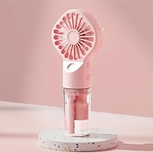 preiswerte Ventilator-Handheld Sprühventilator – Großer tragbarer Wassernebelventilator für den Außenbereich USB-aufladbar