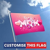 baratos Presentes Personalizados-Bandeira Personalizada com Seu Próprio Design Melhor Presente de Formatura Decoração de Parede do Quarto Bandeiras e Bandeiras de Jardim Presente para Fora e Dentro Presente Personalizado para o Dia