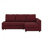 baratos Cobertura de Sofa-Capa de Sofá 100% Algodão com Armazenamento Capas de Sofá-Cama Acolchoadas Cor Sólida