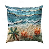 economico Copricuscini per cuscini decorativi-1 pezzi Velluto Copricuscino, Stampa Semplice Informale Quadrato Tradizionale Classico