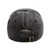 Недорогие Бейсболка мужская-Муж. Бейсболка Шляпа от солнца Шляпа дальнобойщика Черный Синий Хлопок Вышивка Винтаж Мода На каждый день Для улицы Повседневные Буквы Регулируется Защита от солнечных лучей Дышащий